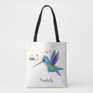 Bolso De Tela Ilustracion de personalizado de abejas