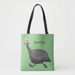 Bolso De Tela Ilustracion de personalizado de aves divertidos de