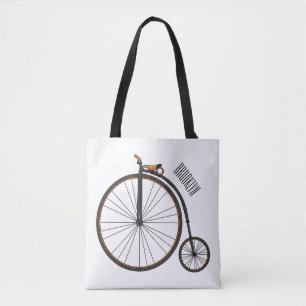 Bolso De Tela Ilustracion de personalizado de bicicletas de alta
