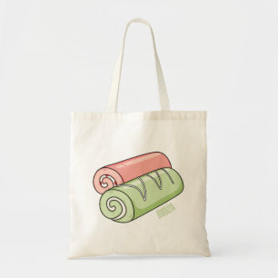 Bolso De Tela Ilustracion de personalizado de bollería y bollerí