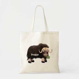 Bolso De Tela Ilustracion de personalizado de buey hongo