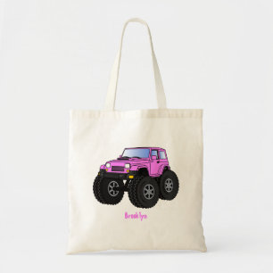 Bolso De Tela Ilustracion de personalizado de camiones gigantes