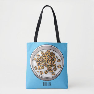 Bolso De Tela Ilustracion de personalizado de cereales