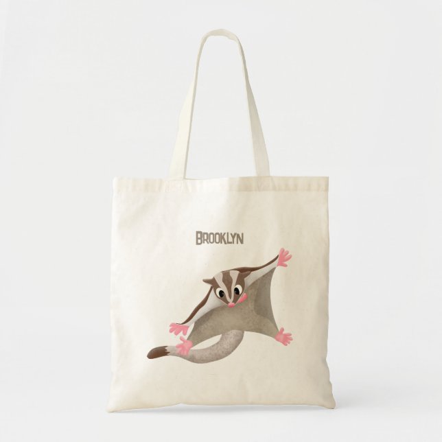Bolso De Tela Ilustracion de personalizado de deslizador de azúc (Frente)