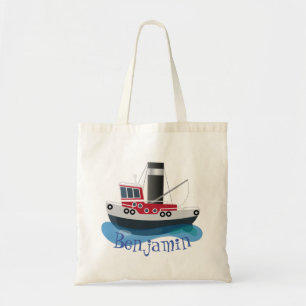 Bolso De Tela Ilustracion de personalizado de embarcaciones de a