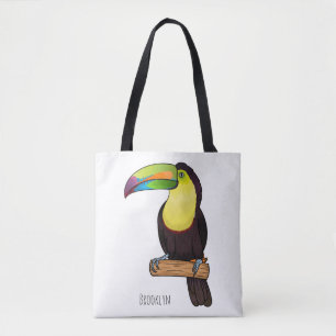 Bolso De Tela Ilustracion de personalizado de pájaros toscanos c