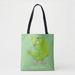 Bolso De Tela Ilustracion de personalizado de paracaídas verde l