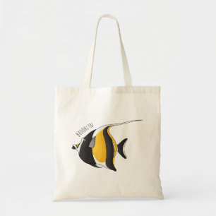 Bolso De Tela Ilustracion de personalizado de peces moro
