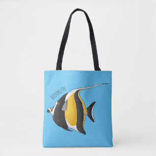 Bolso De Tela Ilustracion de personalizado de peces moro