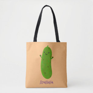 Bolso De Tela Ilustracion de personalizado de piquetes alegres
