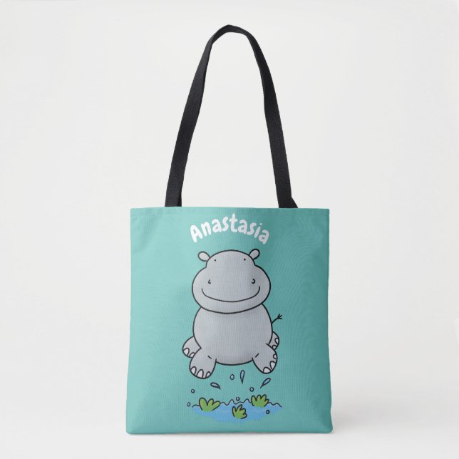 Bolso De Tela Ilustracion de personalizado de puenteo agudo (Anverso)
