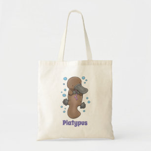 Bolso De Tela Ilustracion de personalizado de pulpo bebé