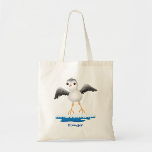Bolso De Tela Ilustracion de personalizado de sandpier de bebé