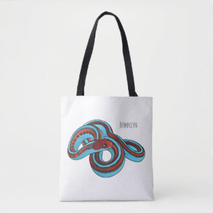 Bolso De Tela Ilustracion de personalizado de serpiente de San F