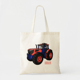 Bolso De Tela Ilustracion de personalizado de tractores