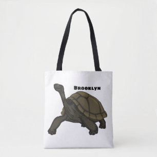 Bolso De Tela Ilustracion de tortugas terrestres de Galápagos