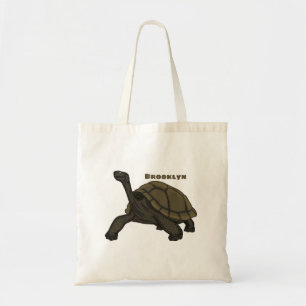 Bolso De Tela Ilustracion de tortugas terrestres de Galápagos