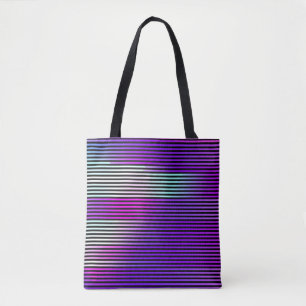 Bolso De Tela ilustracion de un fondo de falla abstracta. Cy