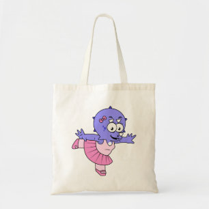 Bolso De Tela Ilustracion De Una Bailarina De Ballet De Tricerat