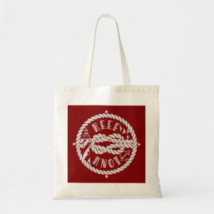 Bolso De Tela Ilustracion de vela de nudo de arrecife