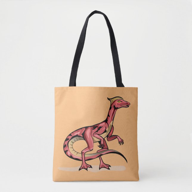 Bolso De Tela Ilustracion De Velocidad. (Anverso)