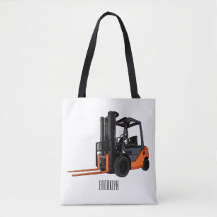 Bolso De Tela Ilustracion del personalizado de elevación de la h