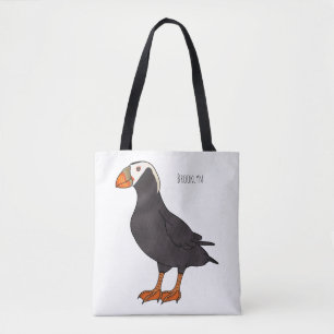 Bolso De Tela Ilustracion del personalizado de pajarito