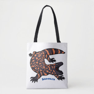 Bolso De Tela Ilustracion del personalizado monstruo de la gila