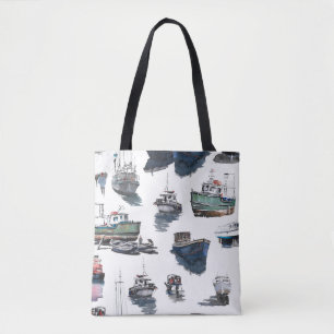 Bolso De Tela Ilustracion dibujado a mano. Manto transparente de