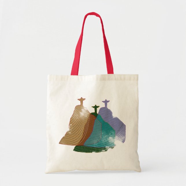 Bolso De Tela Ilustracion digital Christ Redeemer (Frente)
