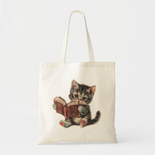 Bolso De Tela Ilustracion infantil retro de libro de lectura de
