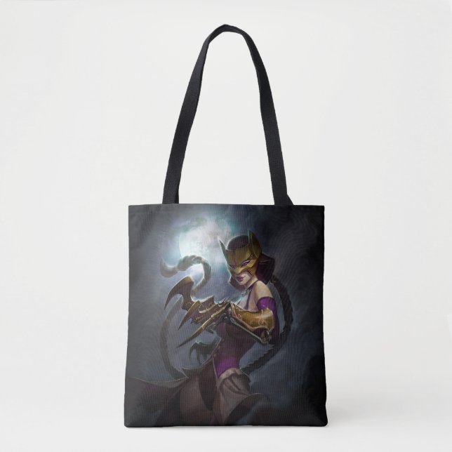 Bolso De Tela Ilustracion Infinito de Crisis Gaslight Catwoman (Anverso)