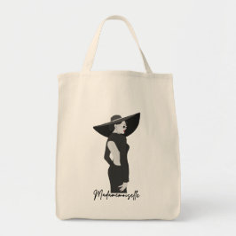Bolso De Tela Ilustracion Madamemoiselle
