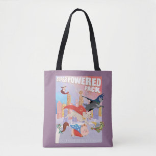 Bolso De Tela Ilustracion Metropolis de Pack Super Powered