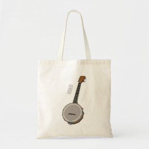 Bolso De Tela Ilustracion personalizado Banjo