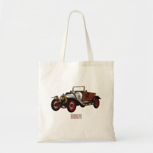 Bolso De Tela Ilustracion personalizado clásico de 1920