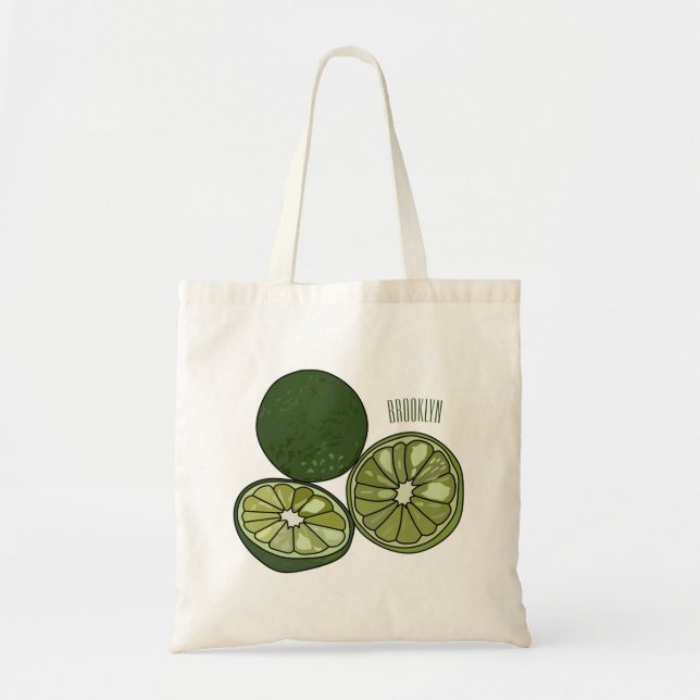 Bolso De Tela Ilustracion personalizado de cal de Kaffir (Frente)
