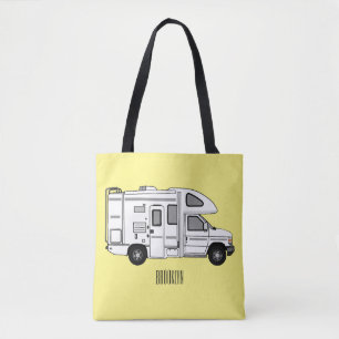 Bolso De Tela Ilustracion personalizado de Campervan