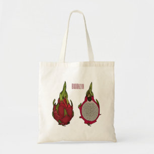 Bolso De Tela Ilustracion personalizado de fruta dragón