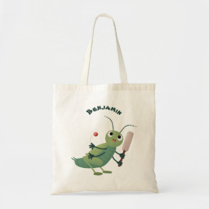 Bolso De Tela Ilustracion personalizado de insectos de cricket v