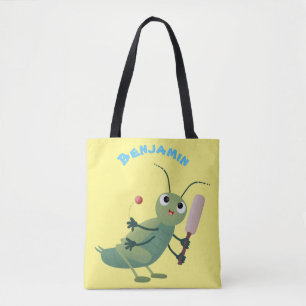 Bolso De Tela Ilustracion personalizado de insectos de cricket v