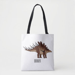 Bolso De Tela Ilustracion personalizado de Kentrosaurus