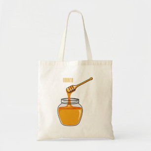Bolso De Tela Ilustracion personalizado de miel