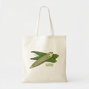 Bolso De Tela Ilustracion personalizado de Okra