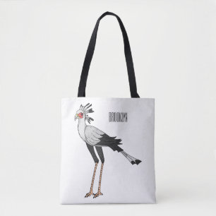 Bolso De Tela Ilustracion personalizado de pájaro de Secretario