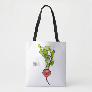 Bolso De Tela Ilustracion personalizado de Radish