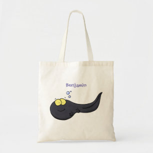 Bolso De Tela Ilustracion personalizado de renacuajo divertido