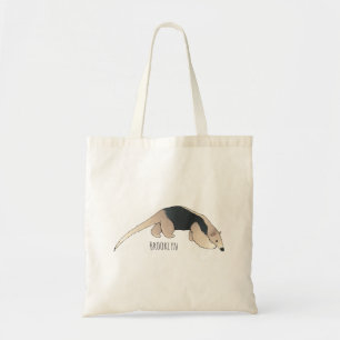 Bolso De Tela Ilustracion personalizado de Tamandua