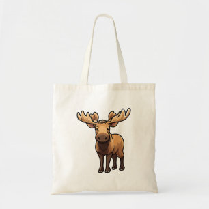 Bolso De Tela ilustracion personalizado de venado