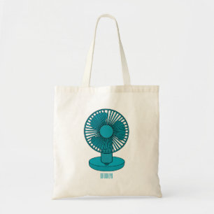 Bolso De Tela Ilustracion personalizado de ventilador